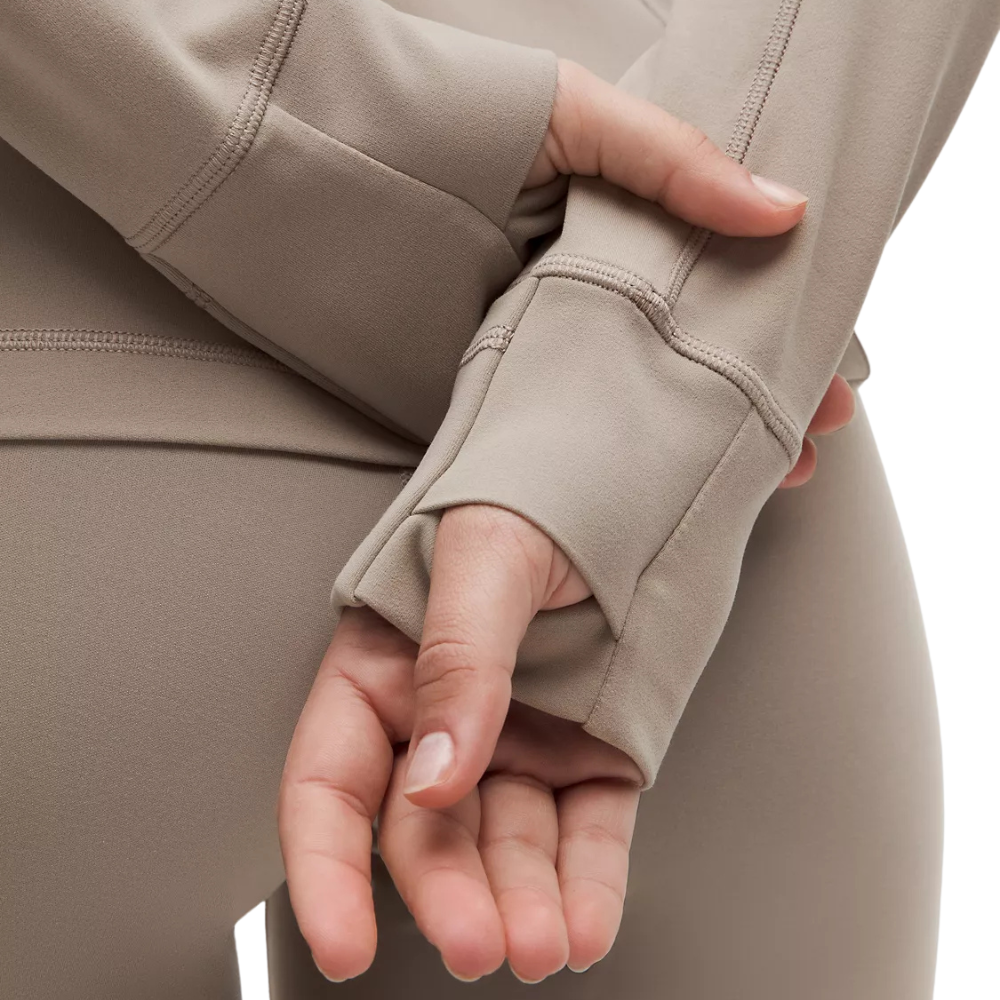 Athletic Zip Jacket With Sculpted Silhouette