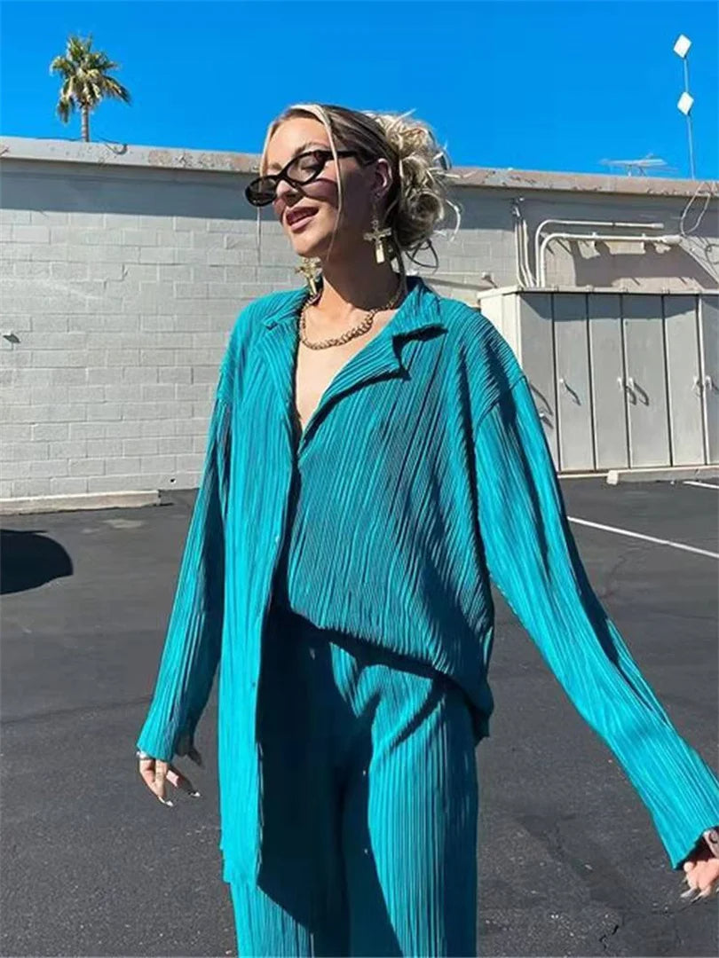 Spring Summer 2 Piece Streetwear Set