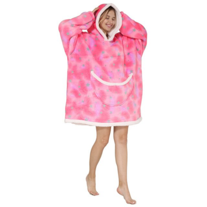 The Colorful And Charming Cartoon Oversized Blanket Hoodie-Soco Hoodie