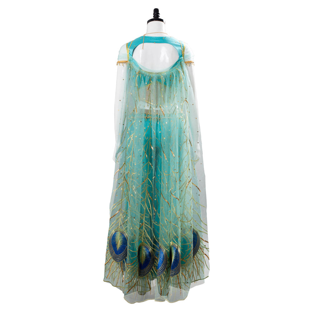 2019 Aladdin Movie Princess Jasmine Cosplay Costume-Soco Hoodie