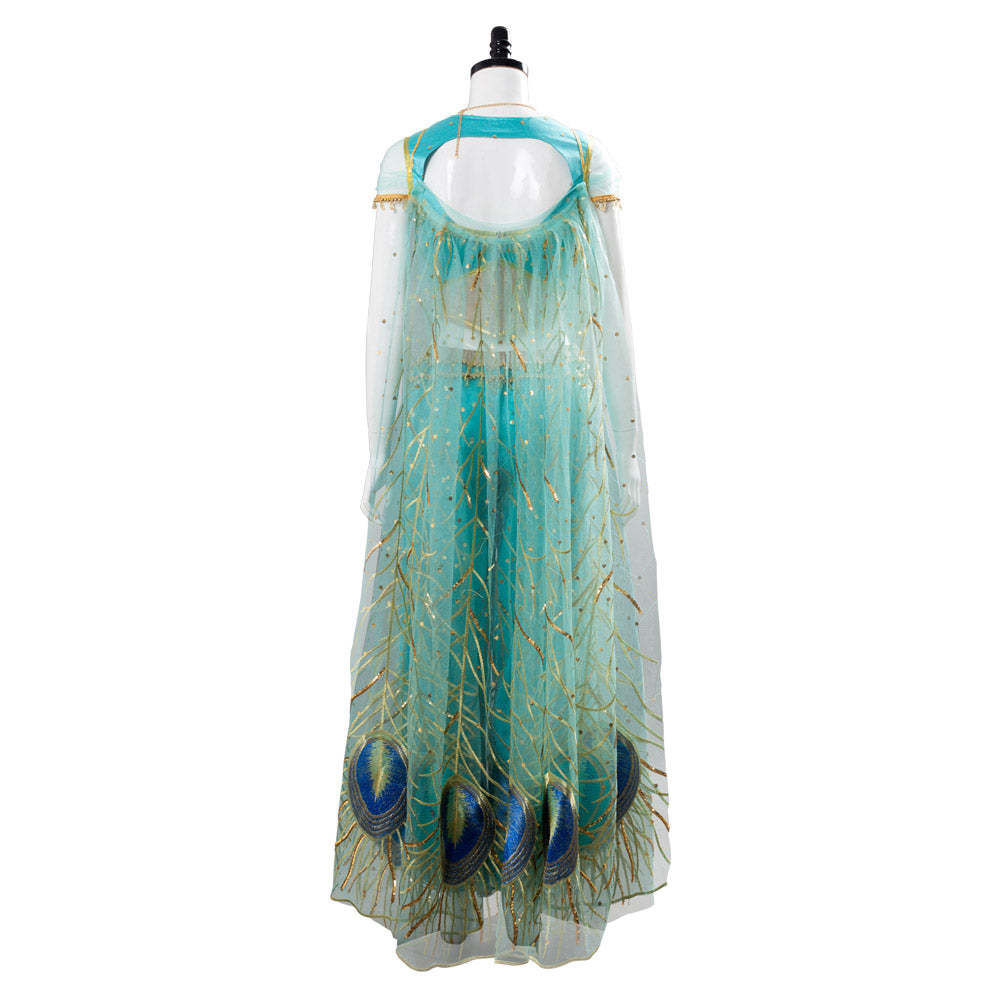 2019 Aladdin Movie Princess Jasmine Cosplay Costume-Soco Hoodie