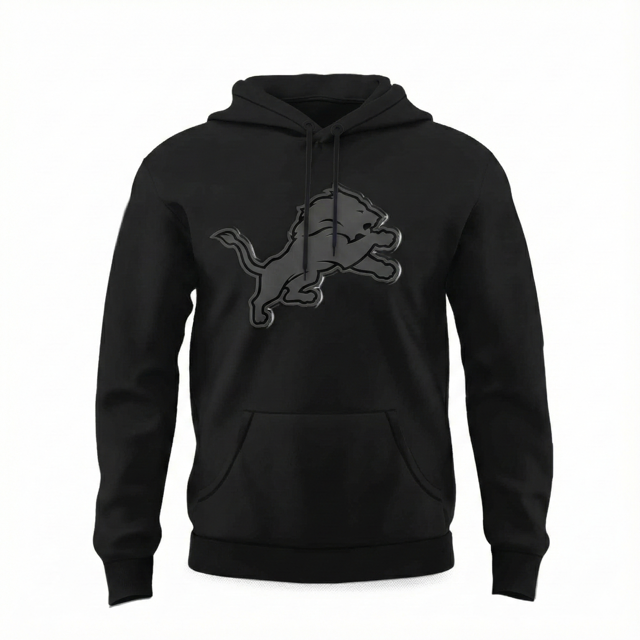 2025 Lions Back In Black Hoodie