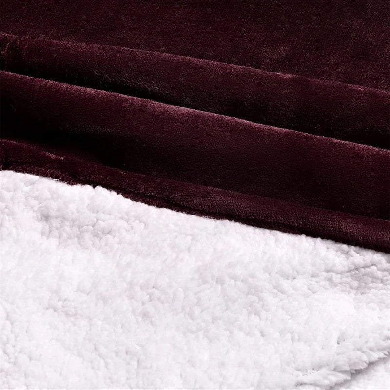 Winter Plush Sherpa Giant Oversized Hoodie Robe-Soco Hoodie