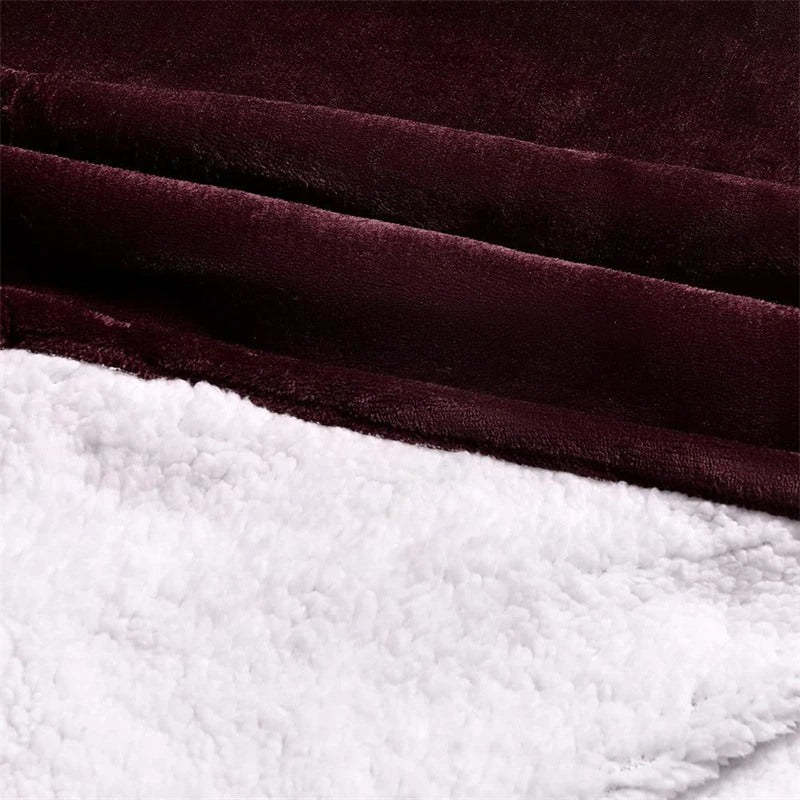 Winter Plush Sherpa Giant Oversized Hoodie Robe-Soco Hoodie