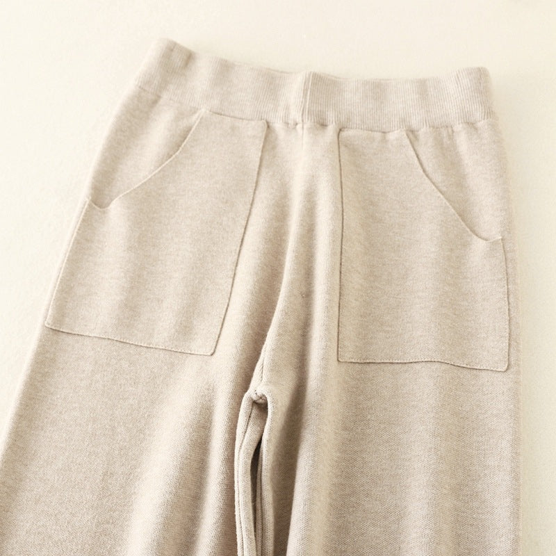 Women Thickened Loose Casual High-Waist Pant-Soco Hoodie