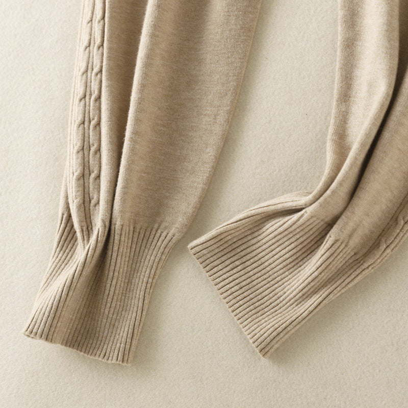 Women's Loose Elastic Waist Knitted Casual Harlan Long Pants-Soco Hoodie