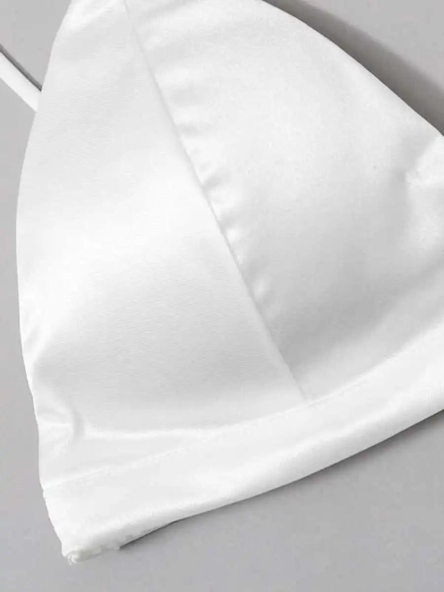 2 Pack Satin Triangle Bra Set-Soco Hoodie