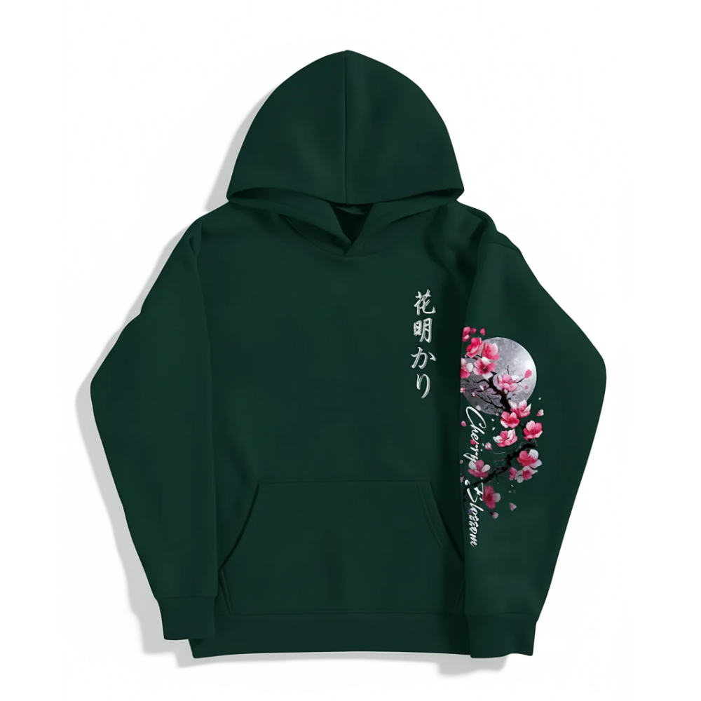 Lined Casual Pullover with Pockets Loose Fit Long Sleeves Hoodie