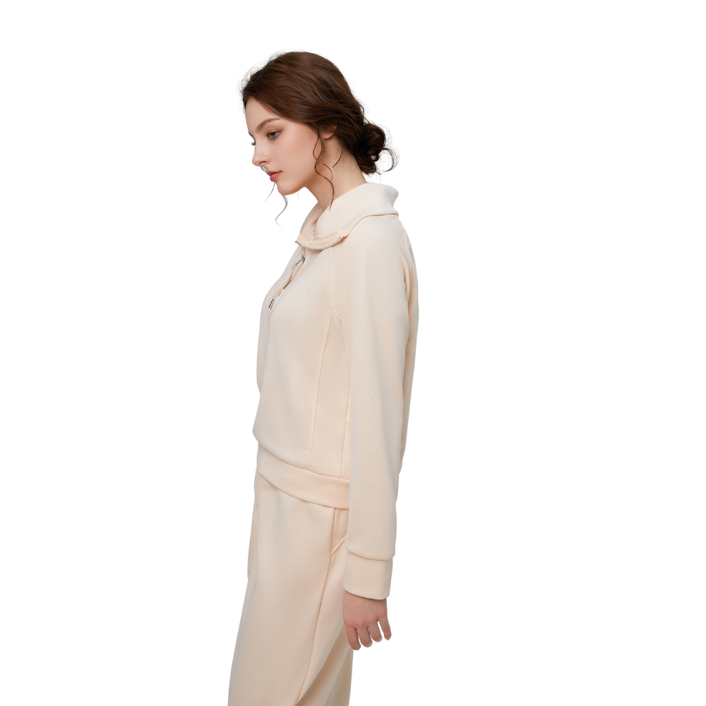 Solid Color Loungewear Set For Women-Soco Hoodie