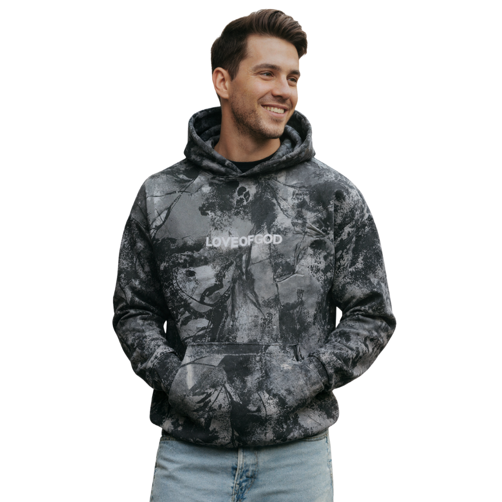 Divine Message Printed Hoodie