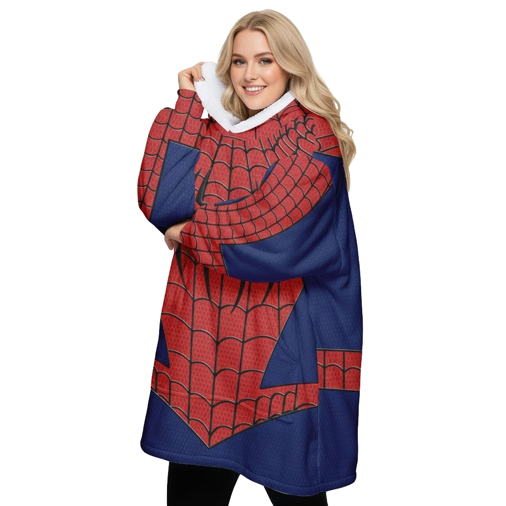 Superhero Wearable Blanke Hoodie