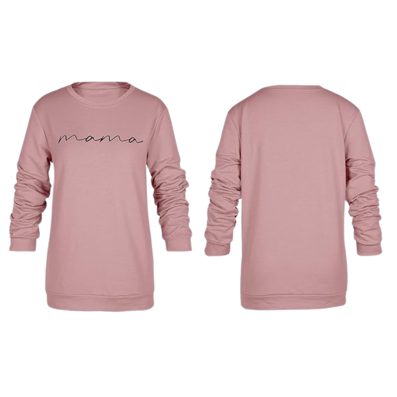 Minimalist Mama Printed Sweatshirt