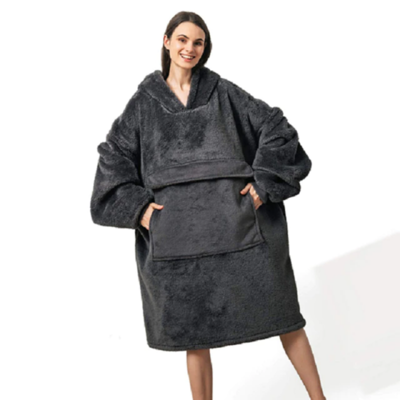 The Thick Winter Fleece Blanket Hoodie-Soco Hoodie