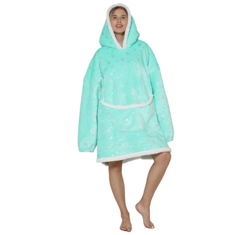 The Colorful And Charming Cartoon Oversized Blanket Hoodie-Soco Hoodie