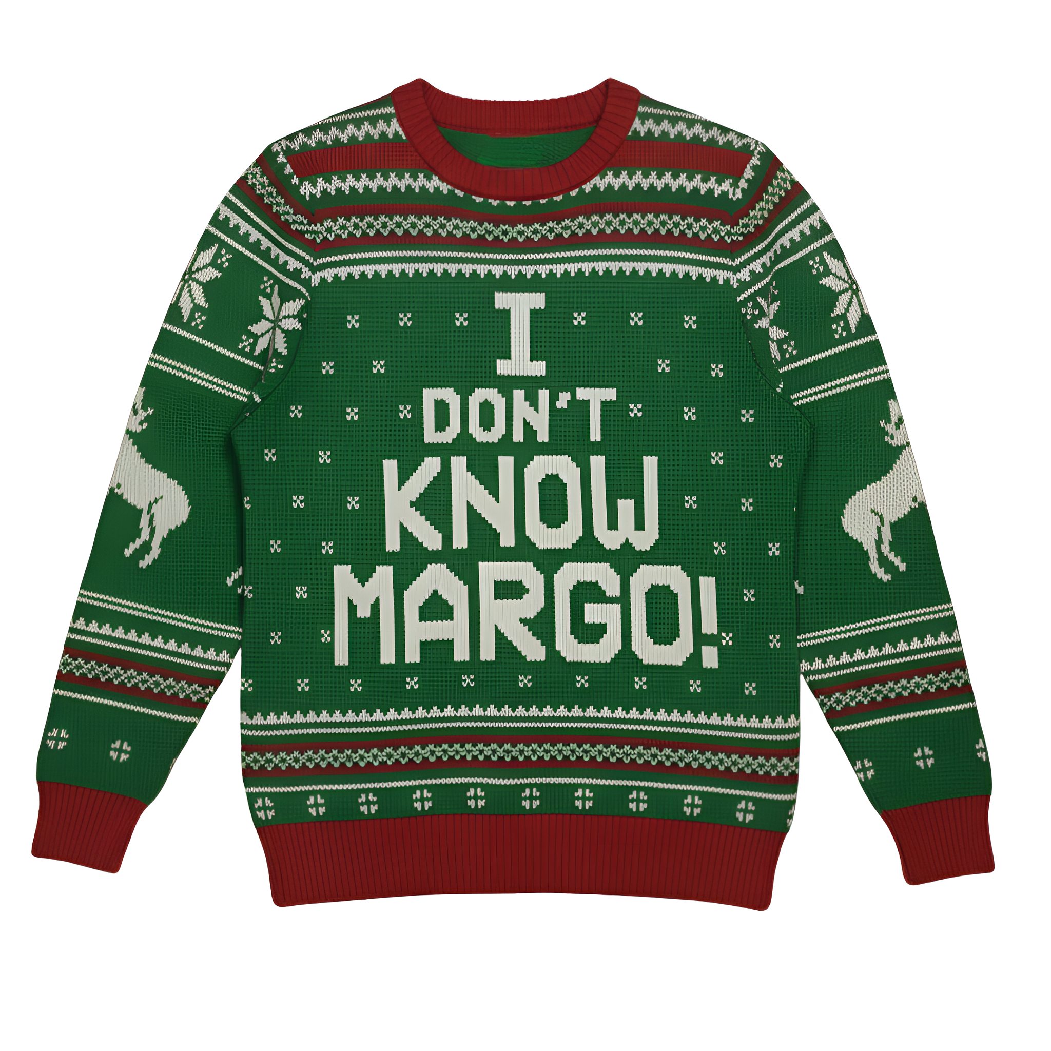Ugly Christmas Sweater With Funny Quote For Festive Outfits