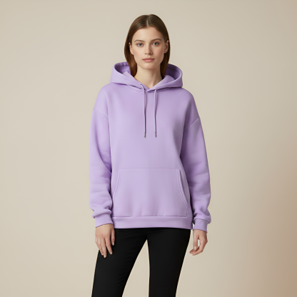 Oversized Highland Cow Graphic Hoodie