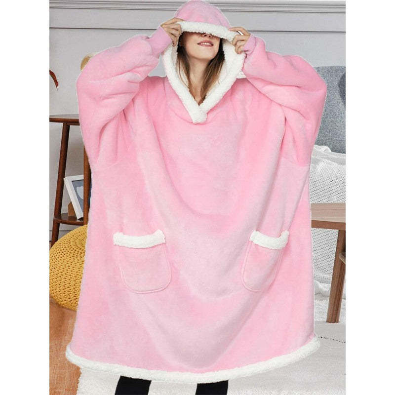 Oversize Winter Warm Hoodies Sweatshirt-Soco Hoodie