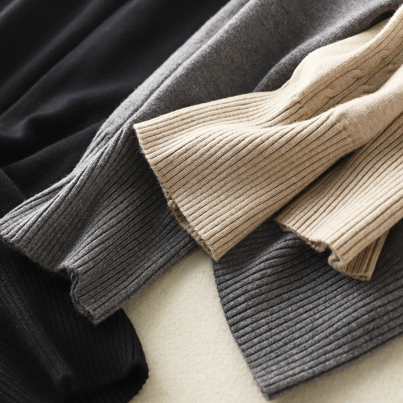 Women's Loose Elastic Waist Knitted Casual Harlan Long Pants-Soco Hoodie