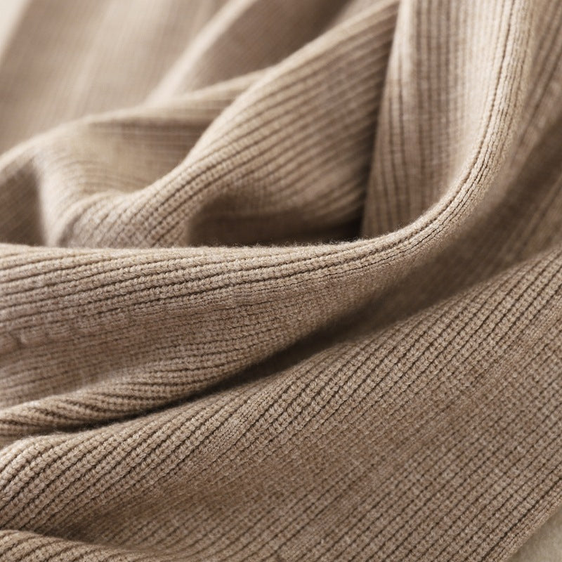 High Waist Loose Drape Straight Casual Long Pants-Soco Hoodie