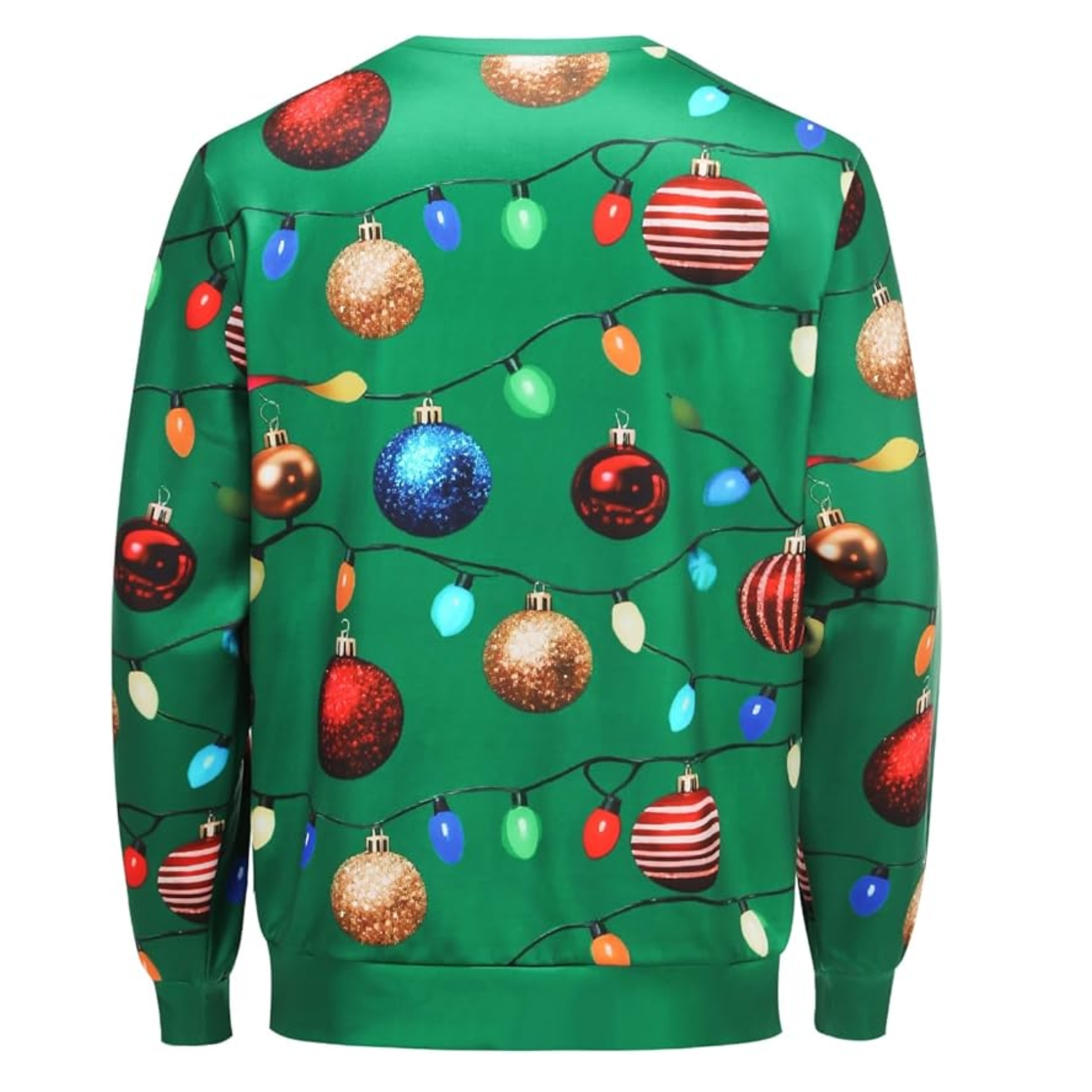 Funny 3D Print Christmas Ugly Sweater For Men And Women