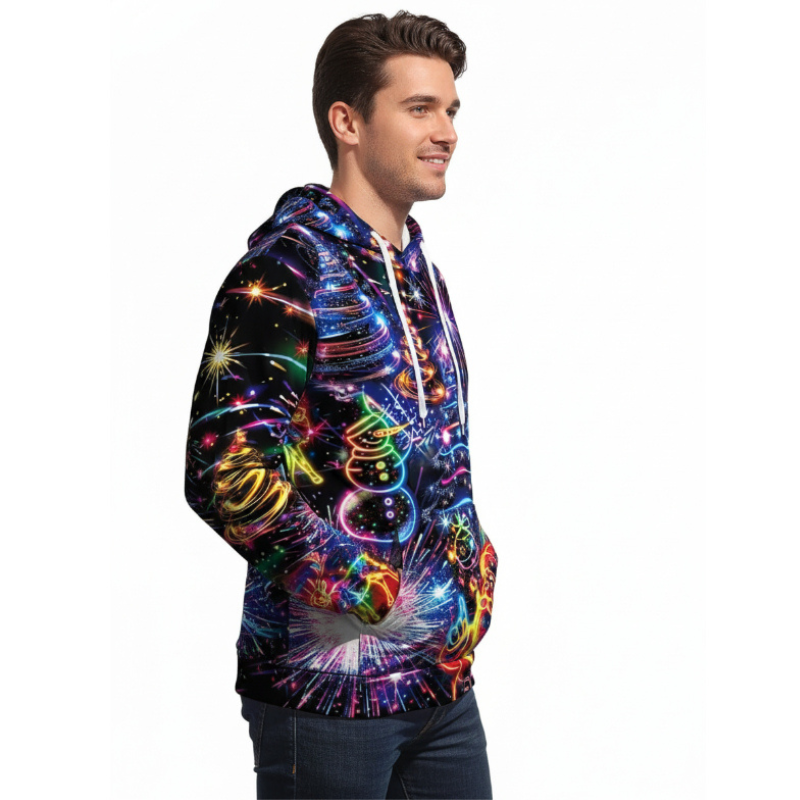 3D Novelty Pullover Graphic Print Hoodies