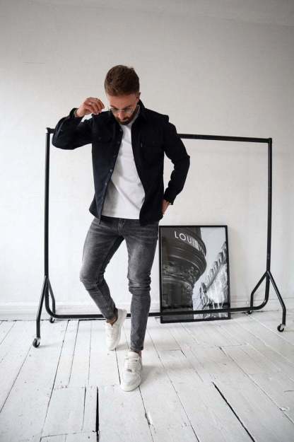 Button Down Shirt Jacket