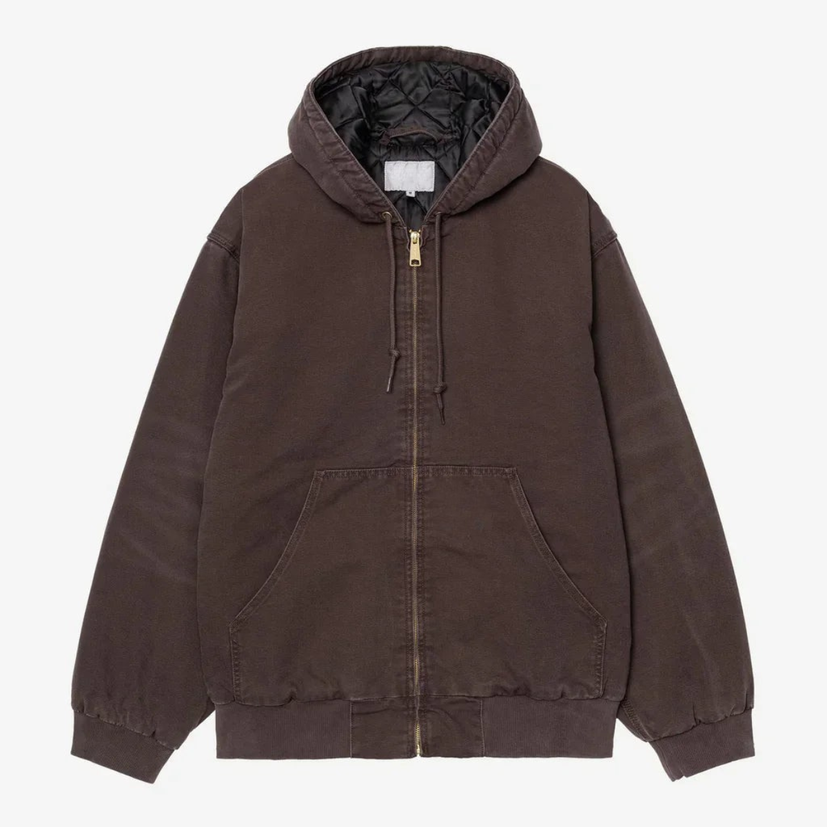 Washed Zip Up Hoodie Jacket for Men