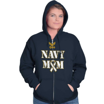 Casual Zip Hoodie With Bold Lettering Printed