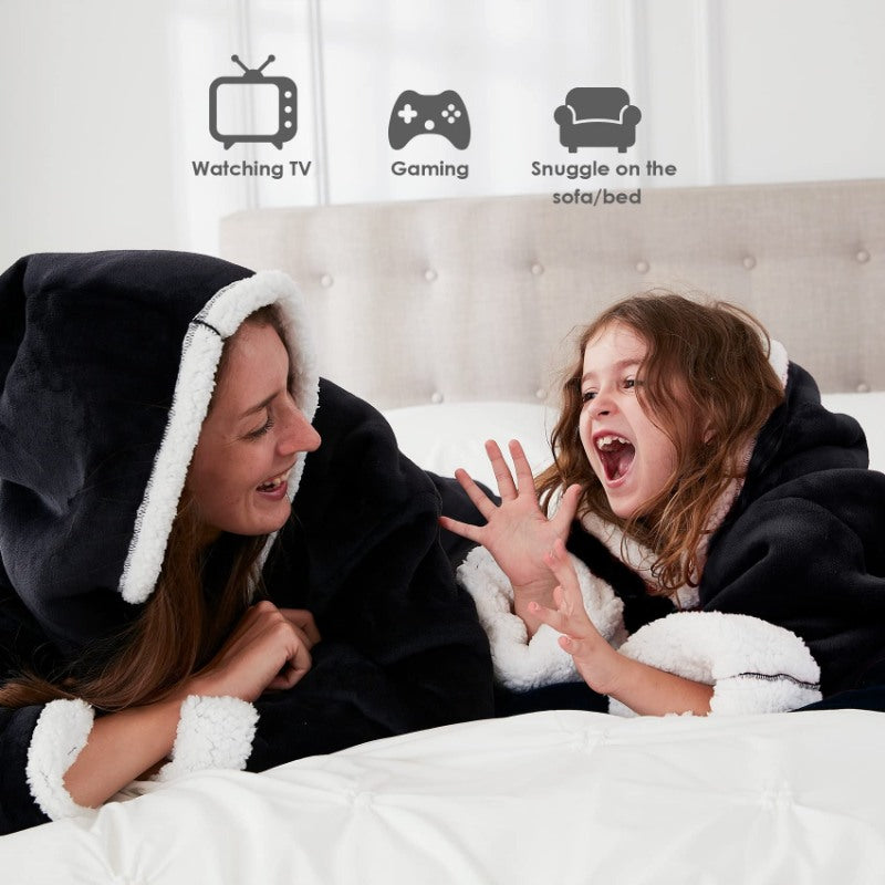 Winter Oversized Fleece Hoodies Blanket-Soco Hoodie