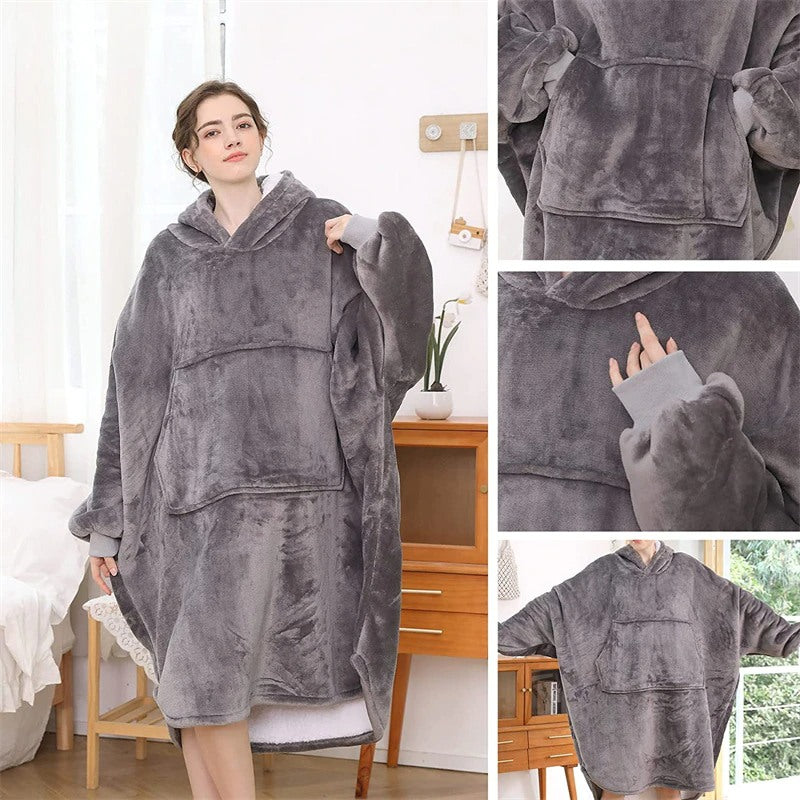 Oversized Fleece Warm Hoodies and Sweatshirts-Soco Hoodie