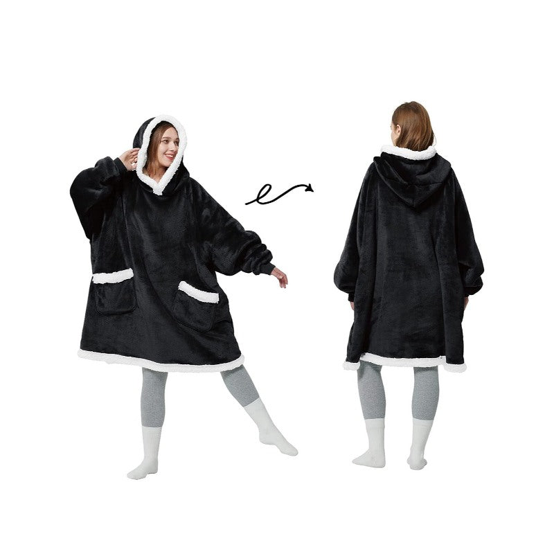 Oversize Winter Warm Hoodies Sweatshirt-Soco Hoodie