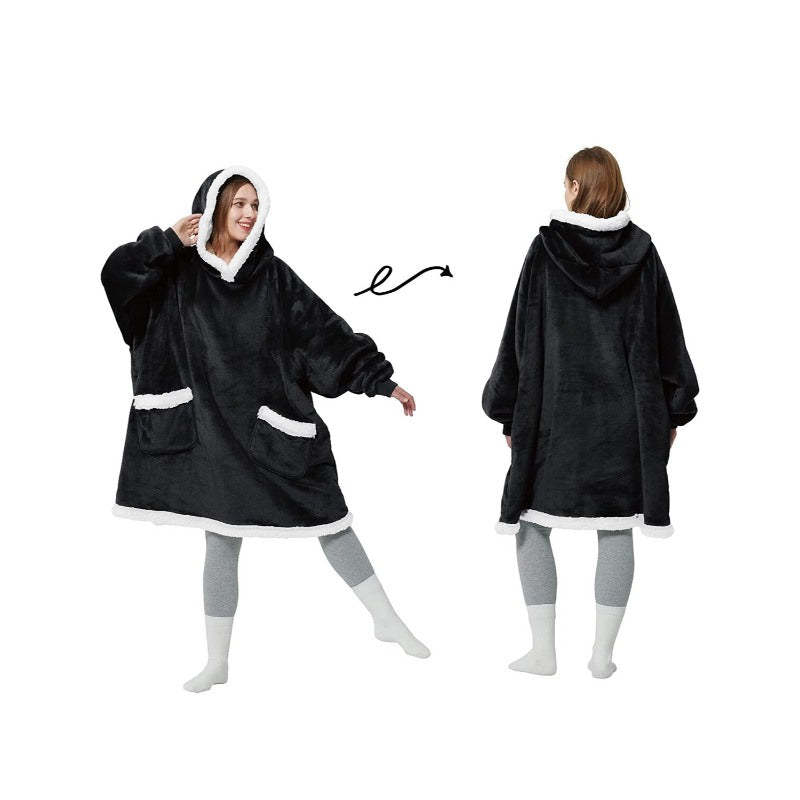 Oversize Winter Warm Hoodies Sweatshirt-Soco Hoodie