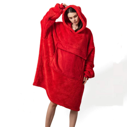 The Thick Winter Fleece Blanket Hoodie-Soco Hoodie