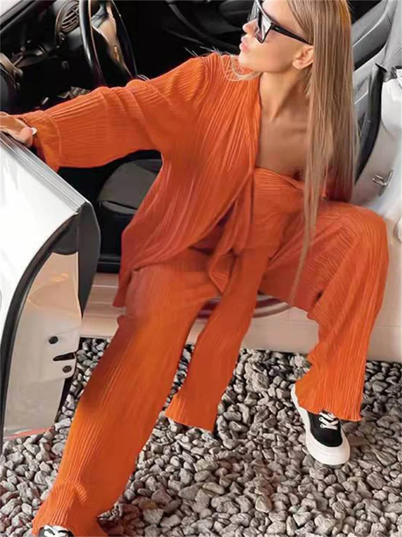 Spring Summer 2 Piece Streetwear Set