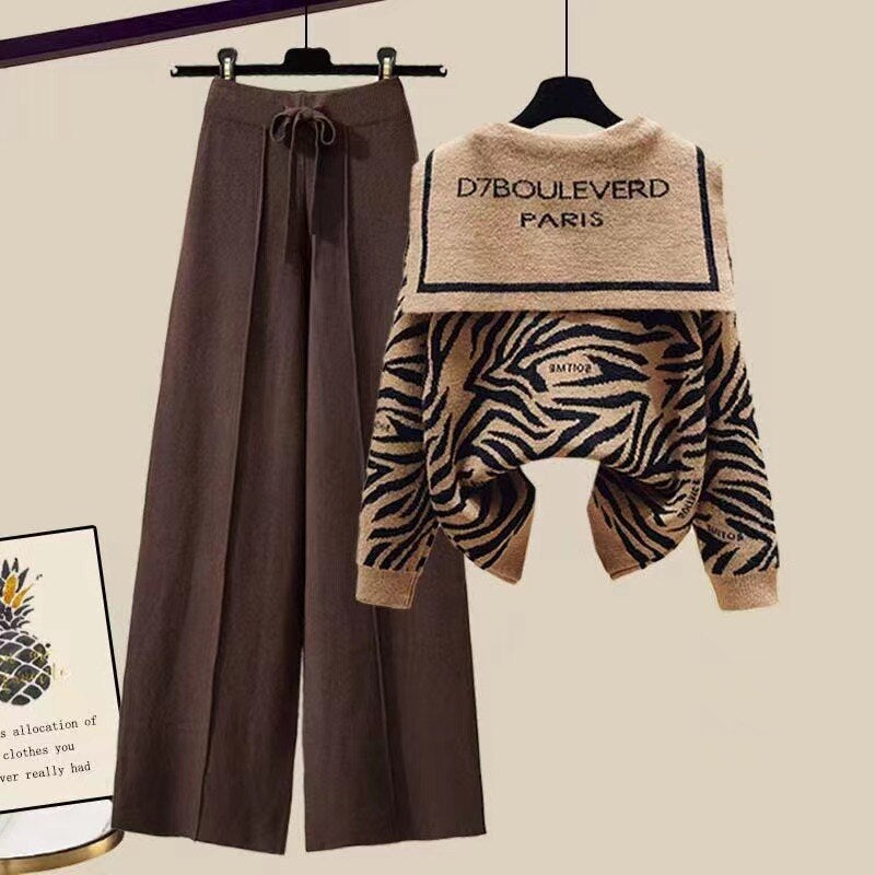 High-Waist Straight Loose Lace-Up Pants-Soco Hoodie