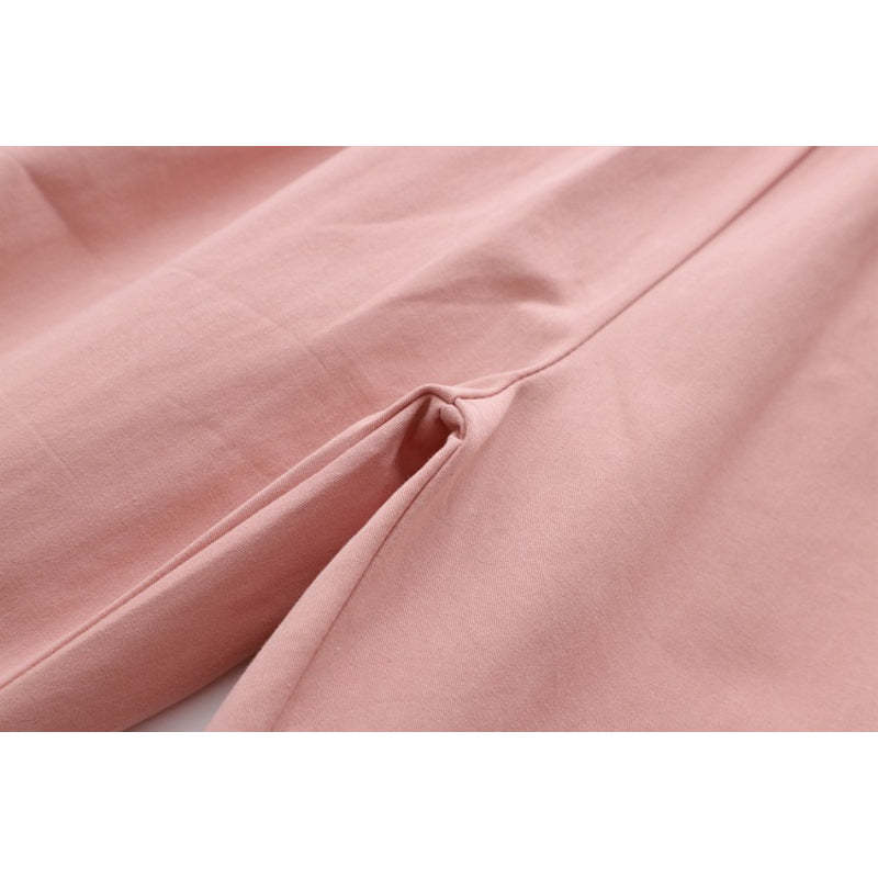 Bow Lace-Up Elastic Waist Casual Women Pants-Soco Hoodie