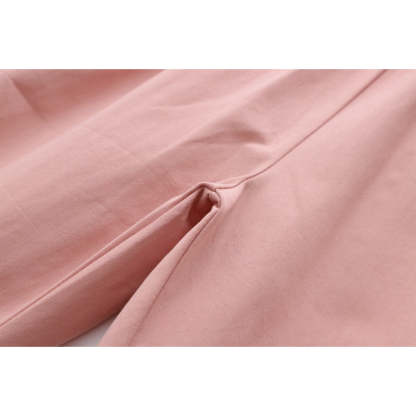 Bow Lace-Up Elastic Waist Casual Women Pants-Soco Hoodie