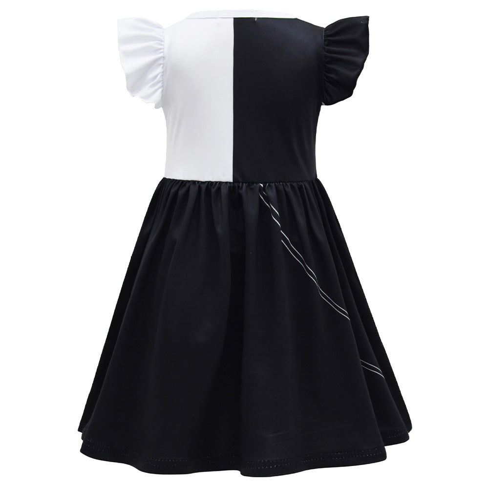 Kid Cruella Cosplay Dress-Soco Hoodie