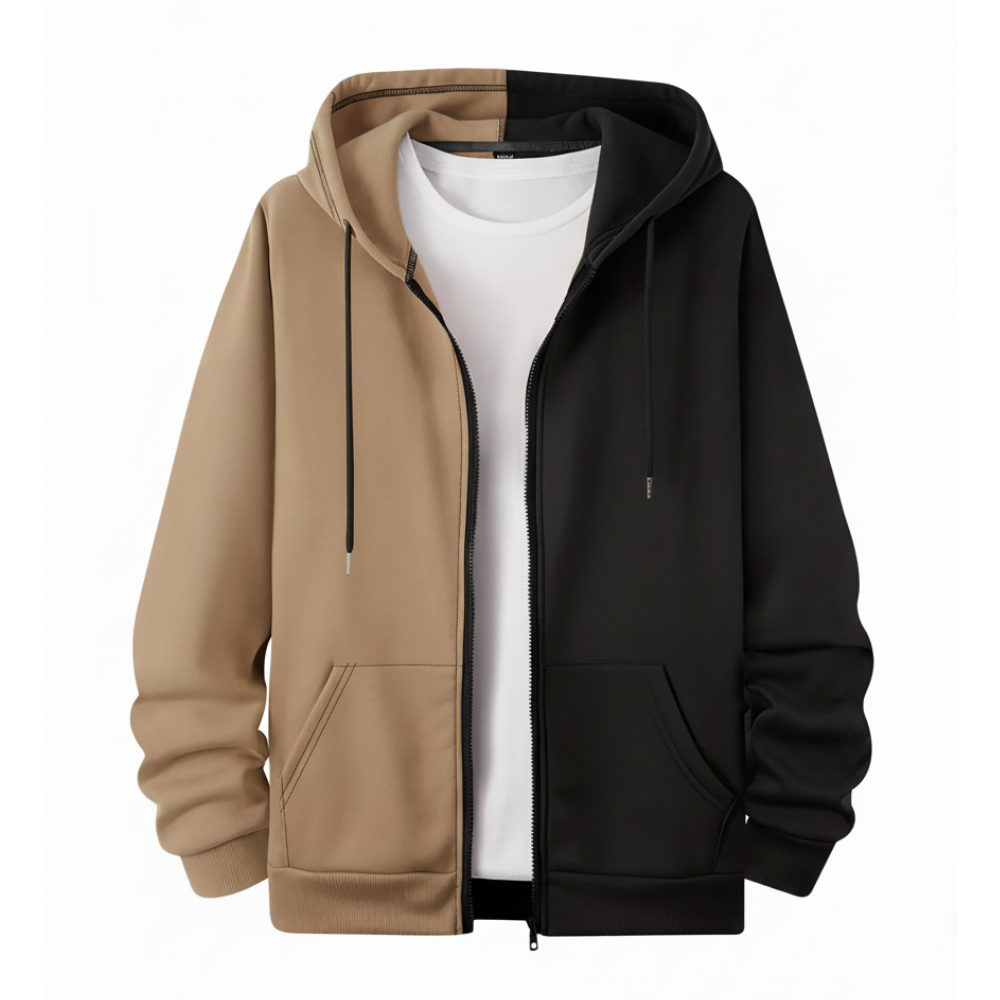 Mens Cartoon Hoodie With a Zipper For Gym And Sports