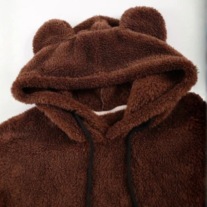 Casual Hooded Sweatshirt And Shorts Two Piece Lounge Set