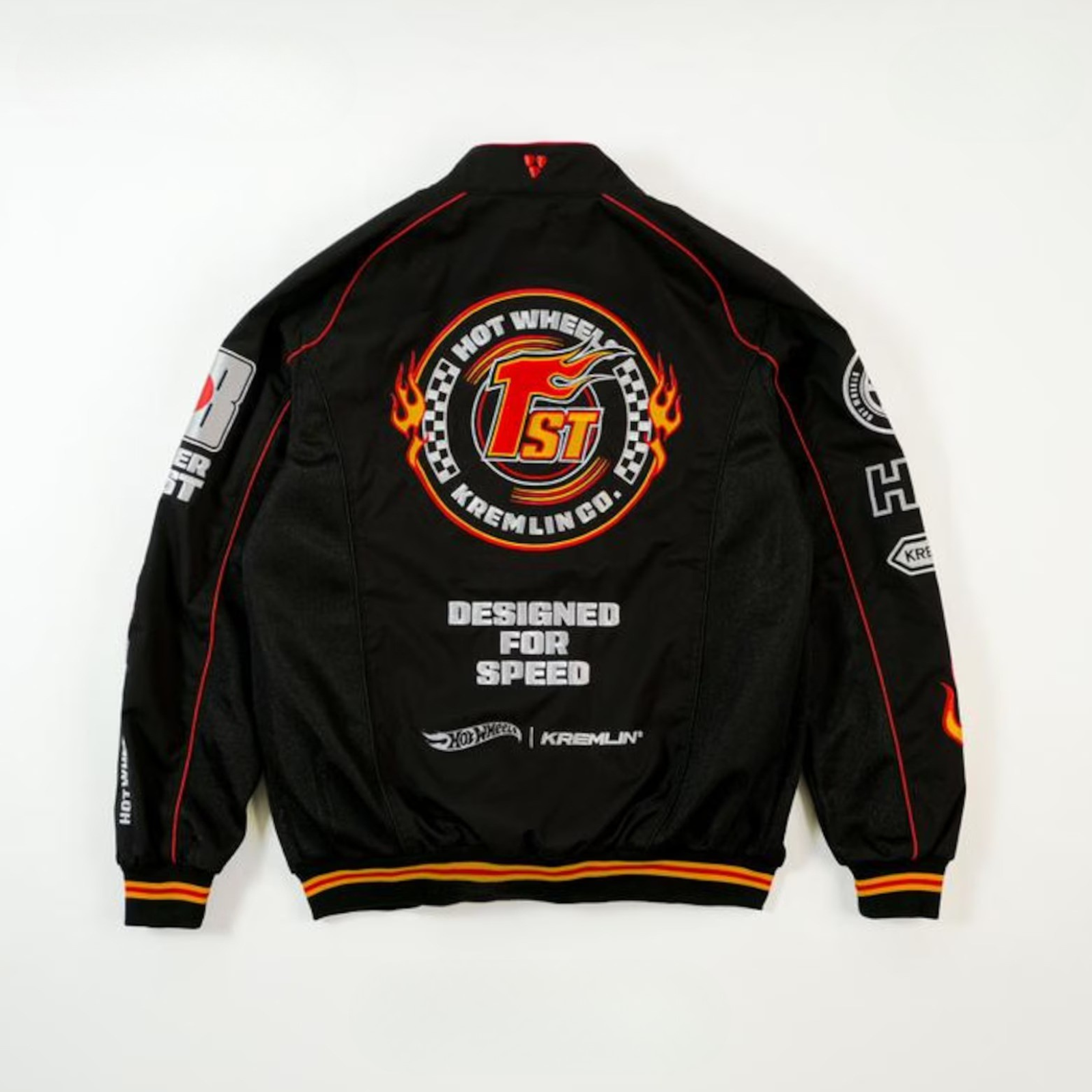 Hot Wheels x KRMLN Embroidered Sukajan Bomber Racing Jacket