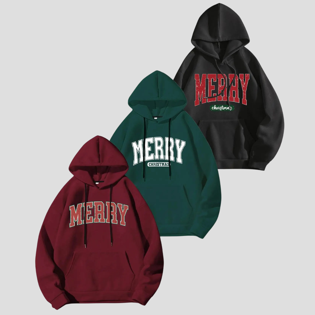 Letter And Cross Print Drawstring Pocket Hoodie