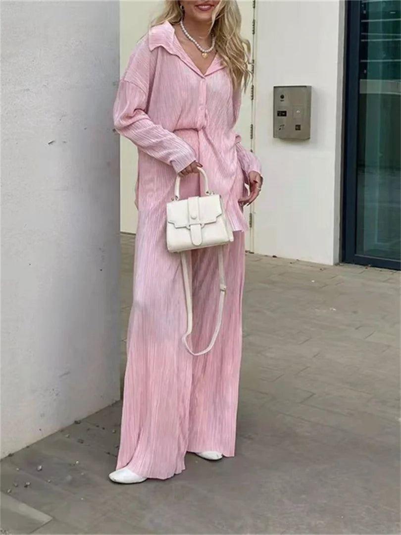 Spring Summer 2 Piece Streetwear Set