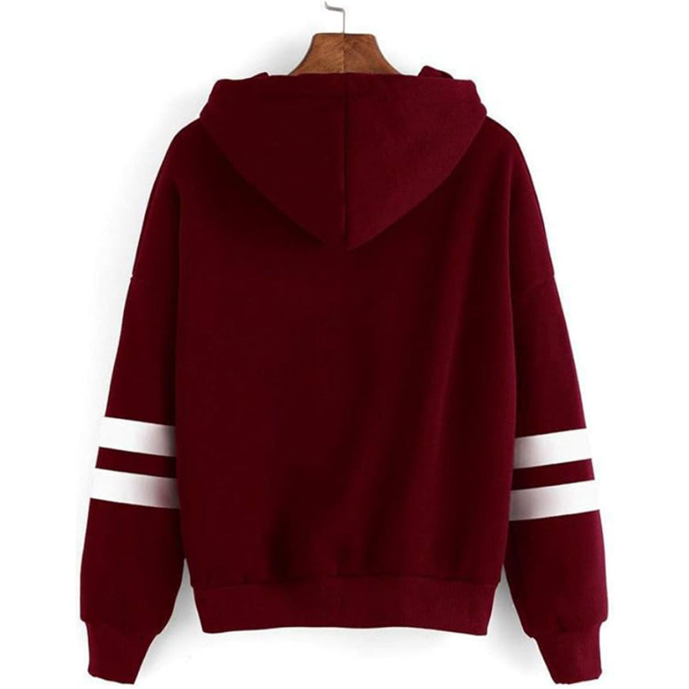 Friends Themed Hoodie With Umbrella Graphic