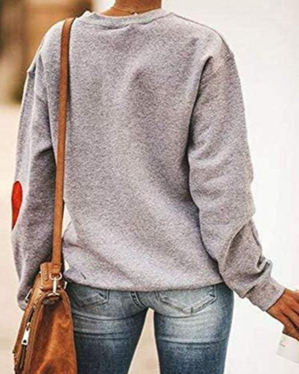 Cordate Graphic Sweatshirt With Patch