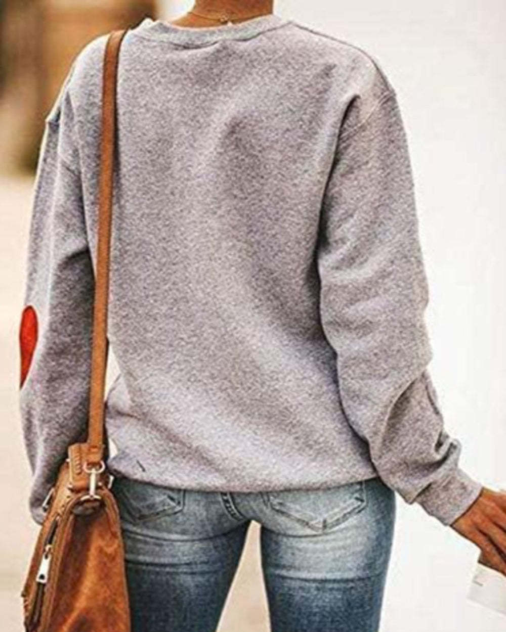 Cordate Graphic Sweatshirt With Patch