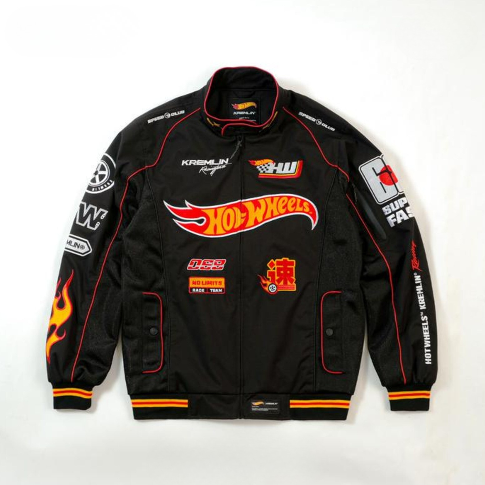Hot Wheels x KRMLN Embroidered Sukajan Bomber Racing Jacket