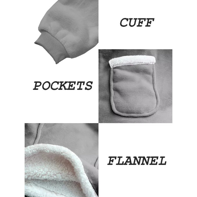 Oversize Winter Warm Hoodies Sweatshirt-Soco Hoodie