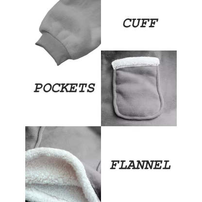 Oversize Winter Warm Hoodies Sweatshirt-Soco Hoodie