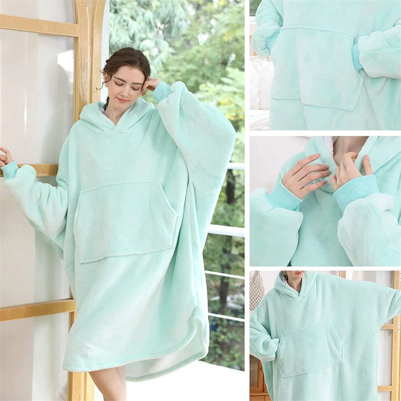 Oversized Fleece Warm Hoodies and Sweatshirts-Soco Hoodie